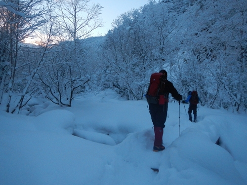 冬山登山 赤岳2,899m ①