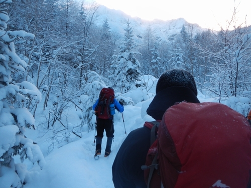 冬山登山 赤岳2,899m ①