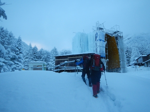 冬山登山 赤岳2,899m ①