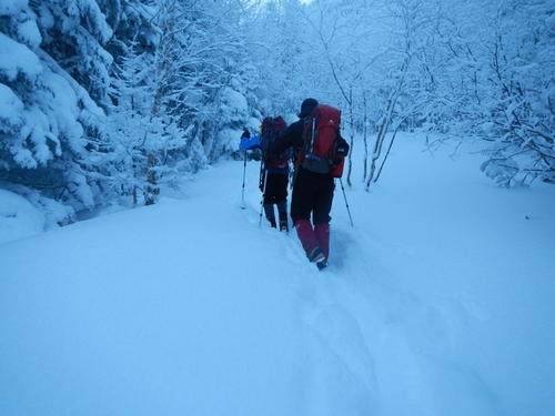 冬山登山 赤岳2,899m ①