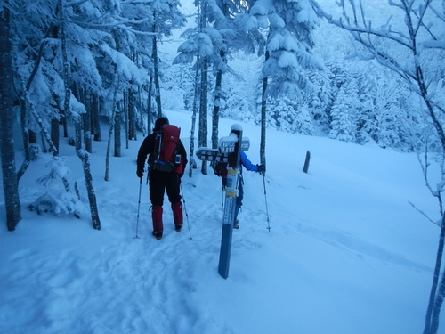 冬山登山 赤岳2,899m ①