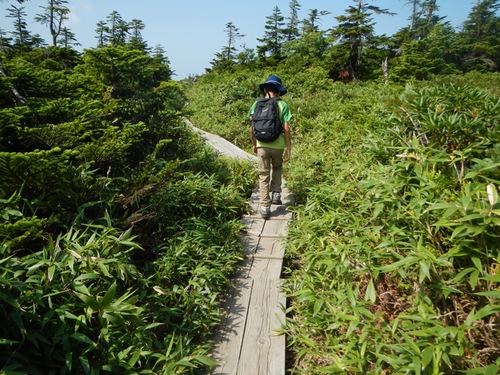 西吾妻山 親子登山