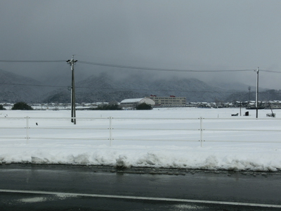 大雪でした