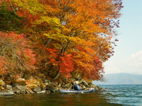 2015.Fall 紅葉の中禅寺湖♪