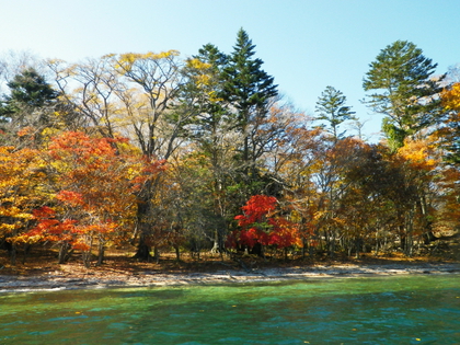 2014 紅葉の中禅寺湖♪