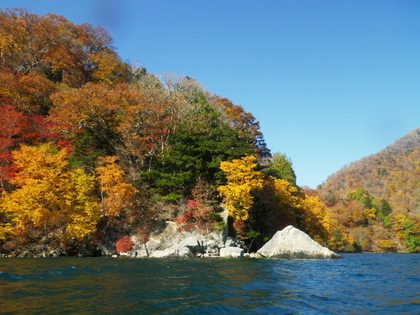 2014 紅葉の中禅寺湖♪
