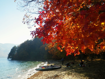 2014 紅葉の中禅寺湖♪
