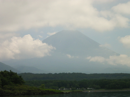 本栖湖でユラユラ♪