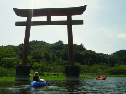 のんびり亀山湖♪