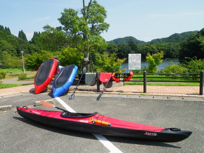 のんびり亀山湖♪