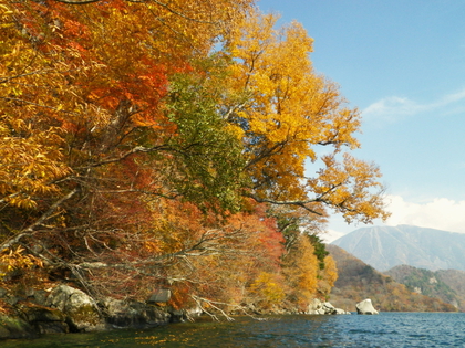 2015.Fall 紅葉の中禅寺湖♪