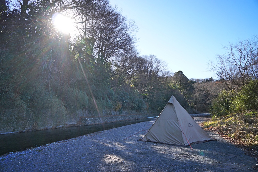 巾着田デイキャンプからのソロキャンプ納め