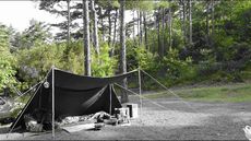 みちのくひとり野営 第５０弾　六本木から遥か遠い赤坂？の野営場 2018/09/04 19:17:56