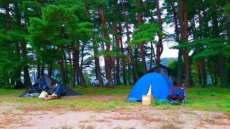 みちのくひとり野営 第１７弾　福島県猪苗代湖秋山浜キャンプ場