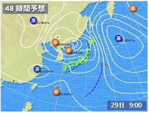荒れそうです．．．