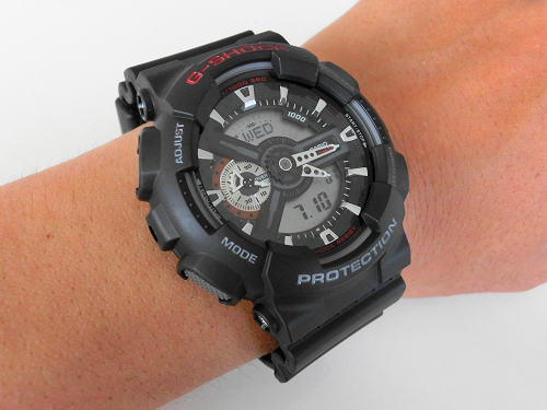 釣りに行けない鱒釣り師:G-SHOCK GA-110-1A