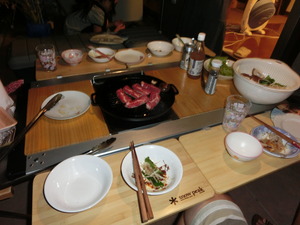 IGTでベランダBBQ