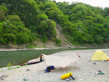 のんびり川下り ♪