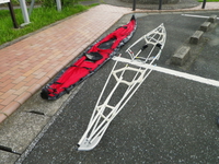 亀山湖で艇のチェック♪