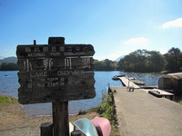 秋晴れの湖でのんびり ♪
