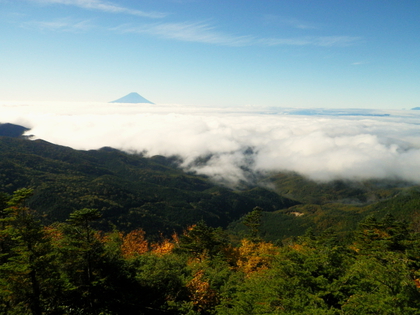 紅葉の金峰山 ♪