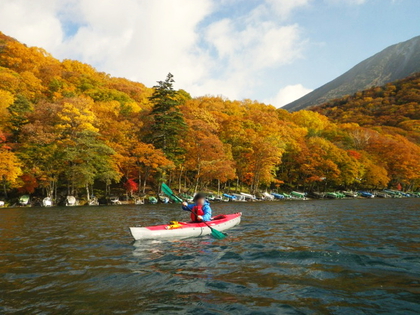 2013.10.27　紅葉の中禅寺湖 ♪