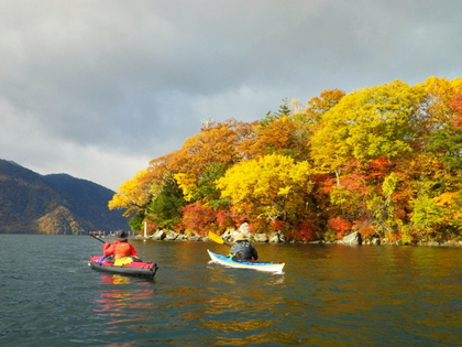 2013.10.27　紅葉の中禅寺湖 ♪