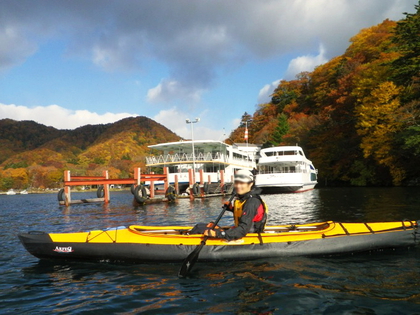 2013.10.27　紅葉の中禅寺湖 ♪