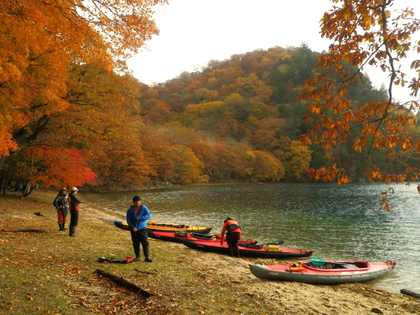 2013.10.27　紅葉の中禅寺湖 ♪