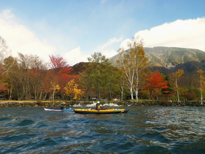 2013.10.27　紅葉の中禅寺湖 ♪