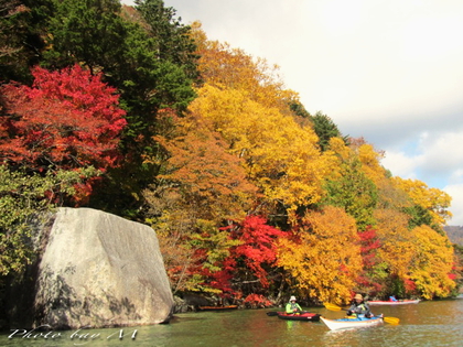 2013.10.27　紅葉の中禅寺湖 ♪
