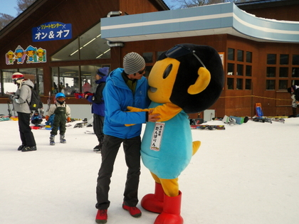 のんびり雪遊び ♪