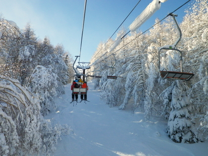 乗鞍で雪遊び ♪