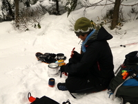 霧ヶ峰高原 （車山湿原） をスノーシュー ♪