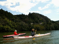 2012.4.8 今シーズン初漕ぎ IN 亀山湖 ♪