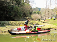 2012.4.8 今シーズン初漕ぎ IN 亀山湖 ♪