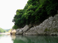 解禁前の川下り♪