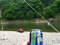 解禁前の川下り♪
