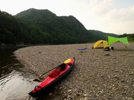 解禁前の川下り♪