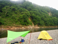 解禁前の川下り♪