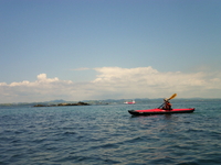 2012.6.10 館山湾をのんびりカヤッキングw