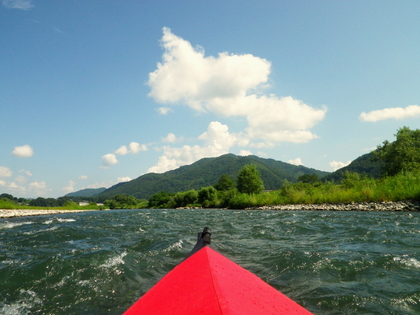 爽快 川下り♪　万水川 〜 犀川
