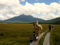 てくてく至仏山♪