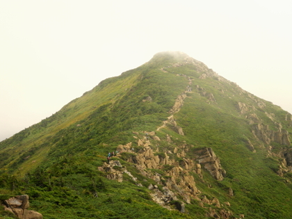 てくてく至仏山♪