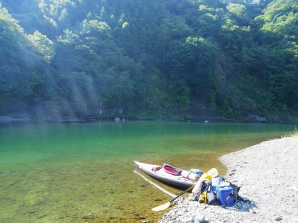 那珂川で のんびりキャンプ ♪