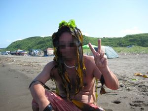 暑い日はやっぱり海！北海道の海だけどね。