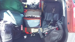 車に道具を積み込む奥義 その１