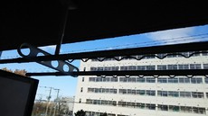 ベランダ物干し交換