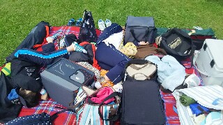 我慢できずに出陣！江別