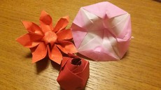 折り紙の花